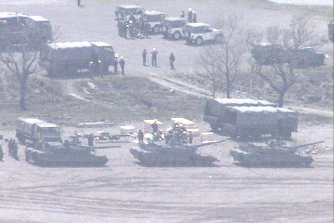 Yaponiya poligonida portlash: harbiylar orasida qurbonlar bor